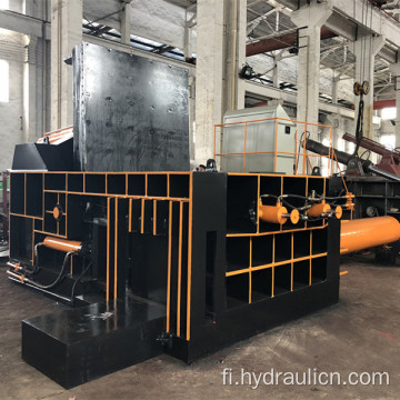 Hydraulinen metalliromun alumiiniteräksen paalauspuristin